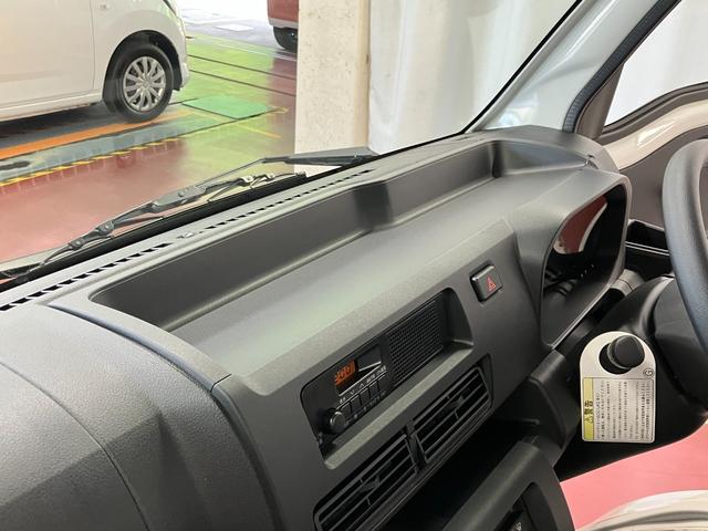 ハイゼットトラックスタンダード届出済未使用車　元展示車　２ＷＤ　ＭＴ車　禁煙　衝突被害軽減システム　アイドリングストップ　運転席エアバッグ　助手席エアバッグ　エアコン　パワステ　メンテナンスノート　オートライト　オートハイビーム（長崎県）の中古車