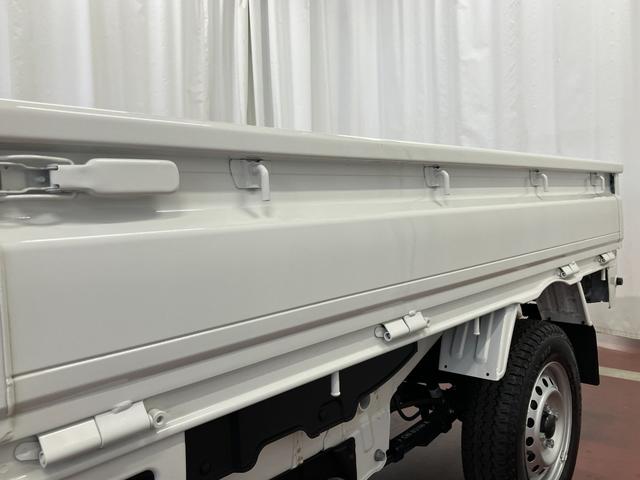 ハイゼットトラックスタンダード届出済未使用車　元展示車　２ＷＤ　ＭＴ車　禁煙　衝突被害軽減システム　アイドリングストップ　運転席エアバッグ　助手席エアバッグ　エアコン　パワステ　メンテナンスノート　オートライト　オートハイビーム（長崎県）の中古車