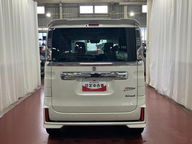 スペーシアカスタムハイブリッドＸＳ下取車　ナビ　ＴＶ　全方位モニター　電動格納式ミラー　ブルートゥース　運転席エアバック　助手席エアバッグ　オートライト　スマ−トキ−　ＬＥＤヘッドランプ　シ−トヒ−タ−　ＤＶＤ　Ｗエアバッグ　ＥＴＣ（長崎県）の中古車