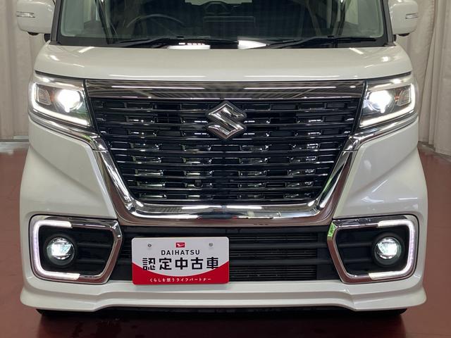 スペーシアカスタムハイブリッドＸＳ下取車　ナビ　ＴＶ　全方位モニター　電動格納式ミラー　ブルートゥース　運転席エアバック　助手席エアバッグ　オートライト　スマ−トキ−　ＬＥＤヘッドランプ　シ−トヒ−タ−　ＤＶＤ　Ｗエアバッグ　ＥＴＣ（長崎県）の中古車