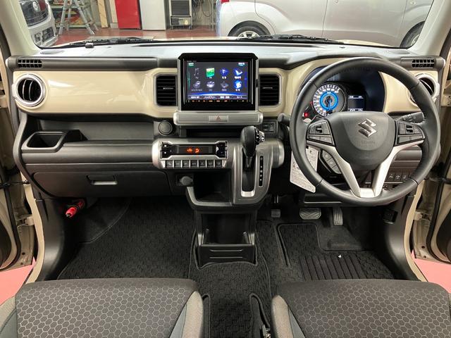 クロスビーハイブリッドＭＺ下取車　メモリーナビ　全方位モニター　ブルートゥース　ターボエンジン　ＤＶＤ　スマートキー　電動格納式ドアミラー　盗難警報装置　シートヒーター　サイドエアバッグ　ＴＶ　ＬＥＤヘッドランプ　ＥＴＣ（長崎県）の中古車