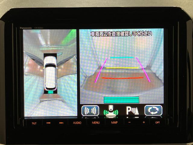 クロスビーハイブリッドＭＺ下取車　メモリーナビ　全方位モニター　ブルートゥース　ターボエンジン　ＤＶＤ　スマートキー　電動格納式ドアミラー　盗難警報装置　シートヒーター　サイドエアバッグ　ＴＶ　ＬＥＤヘッドランプ　ＥＴＣ（長崎県）の中古車
