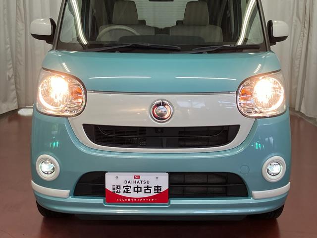 ムーヴキャンバスＸホワイトアクセントリミテッド　ＳＡIII下取車　ＤＶＤオーディオ　全周囲カメラ　衝突被害軽減システム　オートマチックハイビーム　電動格納式ドアミラー　車線逸脱警報　盗難防止　アイドリングストップ　オートライト　ブルートゥース　スマートキー（長崎県）の中古車