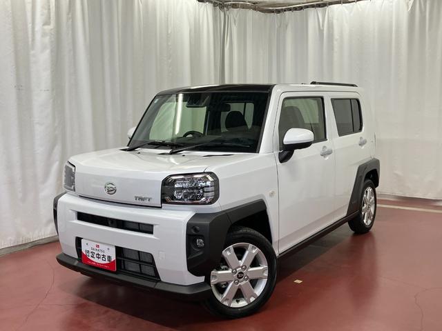 タフトＧ届出済未使用車　元展示車　衝突被害軽減システム　車線逸脱防止　電動格納式ドアミラー　盗難防止システム　シートヒーター　オートマチックハイビーム　スマートキー　アイドリングストップ　ＬＥＤヘッドランプ（長崎県）の中古車