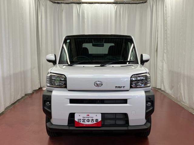 タフトＧ届出済未使用車　元展示車　衝突被害軽減システム　車線逸脱防止　電動格納式ドアミラー　盗難防止システム　シートヒーター　オートマチックハイビーム　スマートキー　アイドリングストップ　ＬＥＤヘッドランプ（長崎県）の中古車