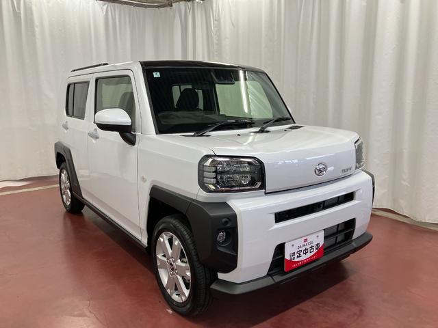 タフトＧ届出済未使用車　元展示車　衝突被害軽減システム　車線逸脱防止　電動格納式ドアミラー　盗難防止システム　シートヒーター　オートマチックハイビーム　スマートキー　アイドリングストップ　ＬＥＤヘッドランプ（長崎県）の中古車