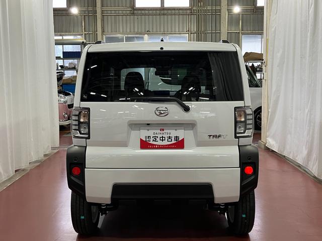 タフトＧ届出済未使用車　元展示車　衝突被害軽減システム　車線逸脱防止　電動格納式ドアミラー　盗難防止システム　シートヒーター　オートマチックハイビーム　スマートキー　アイドリングストップ　ＬＥＤヘッドランプ（長崎県）の中古車