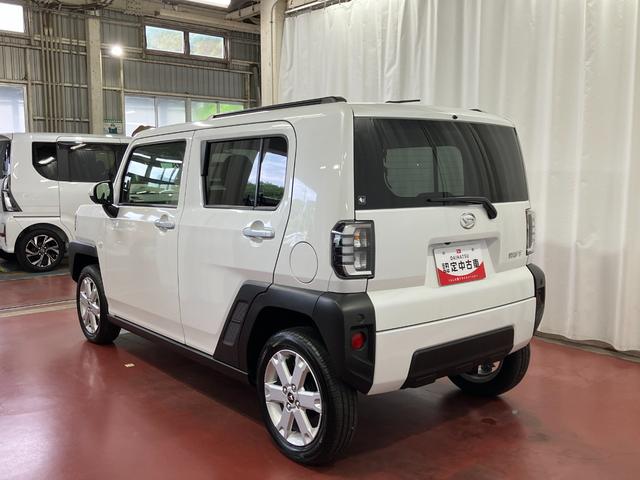 タフトＧ届出済未使用車　元展示車　衝突被害軽減システム　車線逸脱防止　電動格納式ドアミラー　盗難防止システム　シートヒーター　オートマチックハイビーム　スマートキー　アイドリングストップ　ＬＥＤヘッドランプ（長崎県）の中古車
