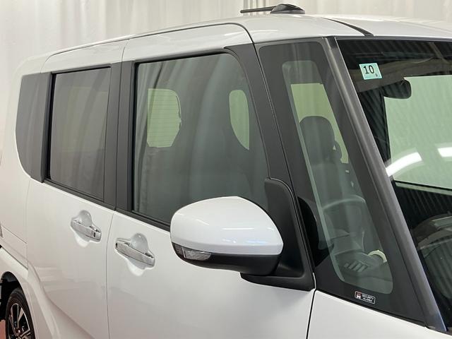タントカスタムＸ届出済未使用車　元展示車　衝突被害軽減システム　アイドリングストップ　両側電動スライドドア　シートヒーター　電動格納式ドアミラー　禁煙　車線逸脱警報装置　スマートキ−　ＬＥＤヘッドランプ　オートライト（長崎県）の中古車