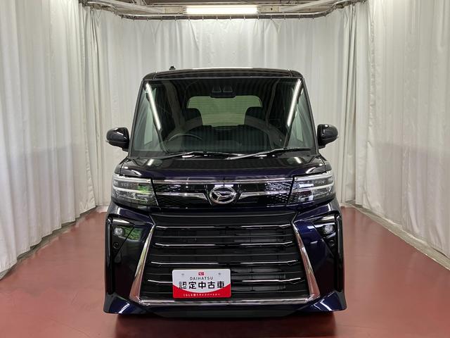 タントカスタムＸ届出済未使用車　元展示車　衝突被害軽減システム　アイドリングストップストップ　両側電動スライドドア　シートヒーター　オートマチックハイビーム　禁煙　車線逸脱警報装置　スマートキ−　ＬＥＤヘッドランプ（長崎県）の中古車