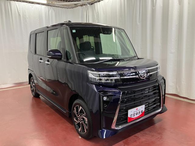 タントカスタムＸ届出済未使用車　元展示車　衝突被害軽減システム　アイドリングストップストップ　両側電動スライドドア　シートヒーター　オートマチックハイビーム　禁煙　車線逸脱警報装置　スマートキ−　ＬＥＤヘッドランプ（長崎県）の中古車