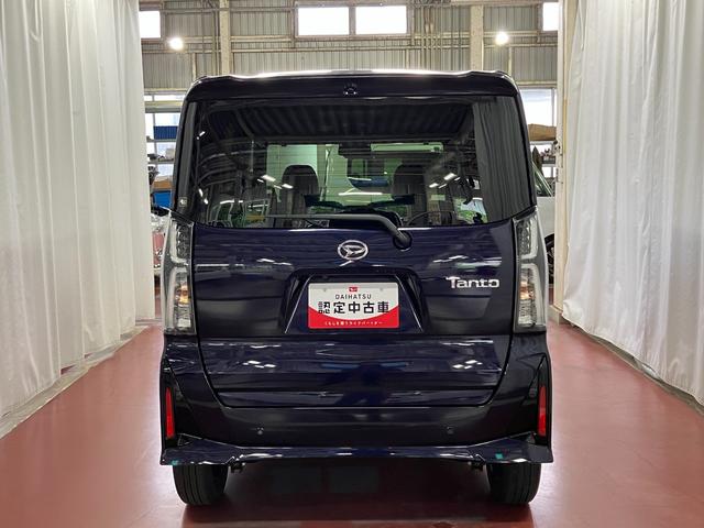 タントカスタムＸ届出済未使用車　元展示車　衝突被害軽減システム　アイドリングストップストップ　両側電動スライドドア　シートヒーター　オートマチックハイビーム　禁煙　車線逸脱警報装置　スマートキ−　ＬＥＤヘッドランプ（長崎県）の中古車