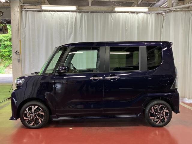 タントカスタムＸ届出済未使用車　元展示車　衝突被害軽減システム　アイドリングストップストップ　両側電動スライドドア　シートヒーター　オートマチックハイビーム　禁煙　車線逸脱警報装置　スマートキ−　ＬＥＤヘッドランプ（長崎県）の中古車