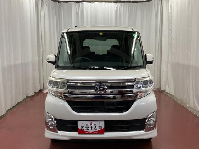 タントカスタムＸ　ＳＡ下取車　ナビ　ＴＶ　バックカメラ　後席モニター　ＥＴＣ　両側電動スライドドア　ブルートゥース　盗難防止　運転席エアバッグ　助手席エアバッグ　スマートキー　ＬＥＤヘッドランプ　アルミホイール　点検記録簿（長崎県）の中古車