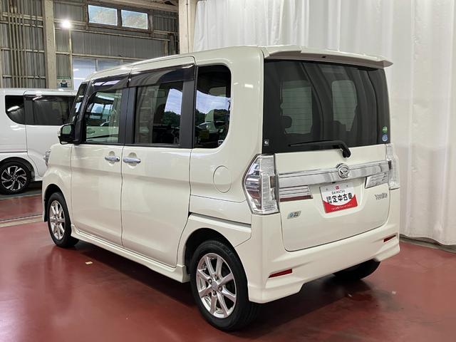 タントカスタムＸ　ＳＡ下取車　ナビ　ＴＶ　バックカメラ　後席モニター　ＥＴＣ　両側電動スライドドア　ブルートゥース　盗難防止　運転席エアバッグ　助手席エアバッグ　スマートキー　ＬＥＤヘッドランプ　アルミホイール　点検記録簿（長崎県）の中古車