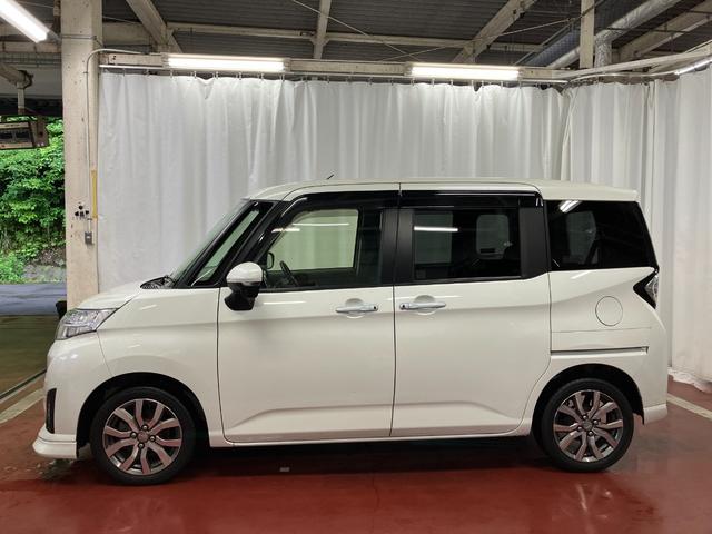 トールカスタムＧ　ターボ　ＳＡIIIひょう害車　下取車　ナビ　バックカメラ　ＴＶ　衝突被害軽減システム　ＬＥＤヘッドランプ　ブルートゥース　クルーズコントロール　オートマチックハイビーム　オートライト　アイドリングストップ　ドラレコ（長崎県）の中古車