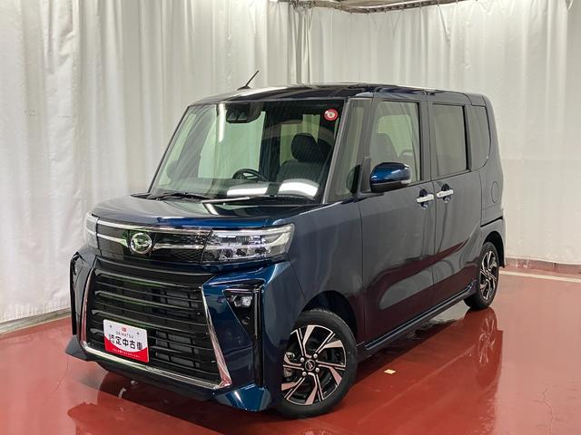 タントカスタムＸ　ｅｃｏＩＤＬＥ非装着車１オーナー　ディスプレイオーディオ　バックカメラ　衝突被害軽減システム　両側電動スライドドア　シートヒーター　オートマチックハイビーム　車線逸脱警報装置　スマートキー　ＬＥＤヘッドランプ　オートライト（長崎県）の中古車