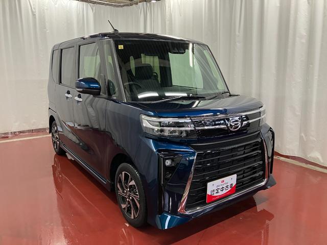 タントカスタムＸ　ｅｃｏＩＤＬＥ非装着車１オーナー　ディスプレイオーディオ　バックカメラ　衝突被害軽減システム　両側電動スライドドア　シートヒーター　オートマチックハイビーム　車線逸脱警報装置　スマートキー　ＬＥＤヘッドランプ　オートライト（長崎県）の中古車