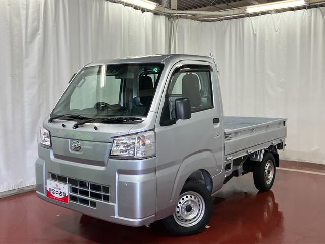 ハイゼットトラックスタンダード１オーナー　４ＷＤ　ＭＴ車　アイドリングストップ　運転席エアバッグ　助手席エアバッグ　横滑り防止装置　オートライト　エアコン　衝突被害軽減システム　パワステ　車線逸脱警報　整備記録簿　ＡＢＳ（長崎県）の中古車