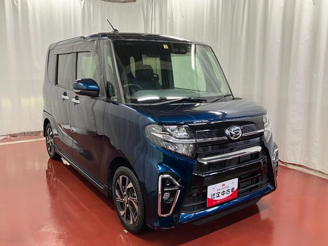 タントカスタムＸセレクション下取車　ナビ　バックカメラ　ドラレコ　ＴＶ　セキュリティアラーム　衝突被害軽減システム　ＬＥＤヘッドランプ　スマートキー　車線逸脱警報　ＥＴＣ　アイドリングストップ　シートヒーター　オートライト（長崎県）の中古車