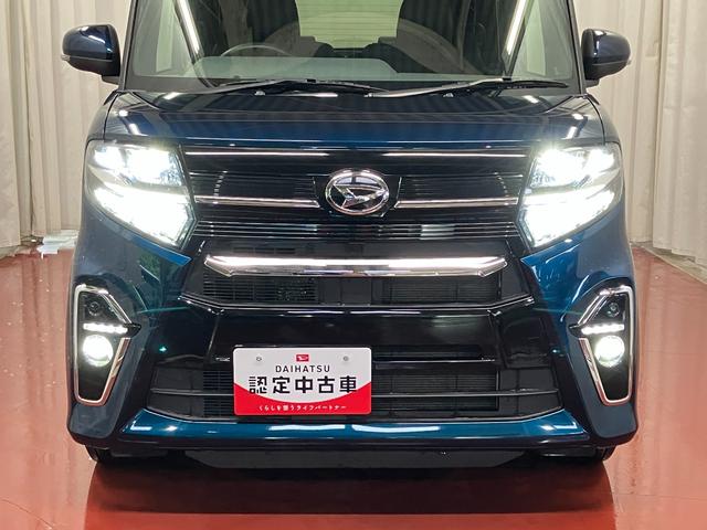 タントカスタムＸセレクション下取車　ナビ　バックカメラ　ドラレコ　ＴＶ　セキュリティアラーム　衝突被害軽減システム　ＬＥＤヘッドランプ　スマートキー　車線逸脱警報　ＥＴＣ　アイドリングストップ　シートヒーター　オートライト（長崎県）の中古車