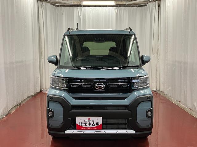 タントファンクロス届出済未使用車　元展示車　アイドリングストップ　衝突被害軽減システム　１オーナー　オートマチックハイビーム　両側電動スライドドア　車線逸脱警報　シートヒーター　ＬＥＤヘッドランプ　スマートキ−　記録簿（長崎県）の中古車