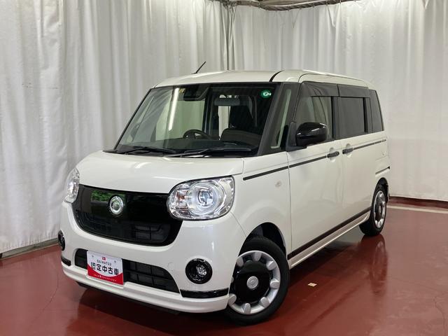 ムーヴキャンバスＧブラックアクセントＶＳ　ＳＡIII下取車　ナビ　全周囲カメラ　ＴＶ　スマートキー　プッシュスタート　衝突被害軽減システム　ブルートゥース　両側電動スライドドア　シートヒーター　ＬＥＤヘッドランプ　オートマチックハイビーム　オートライト（長崎県）の中古車