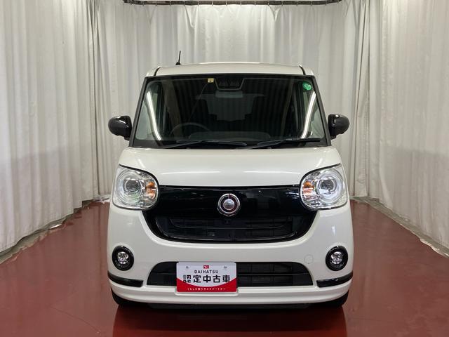 ムーヴキャンバスＧブラックアクセントＶＳ　ＳＡIII下取車　ナビ　全周囲カメラ　ＴＶ　スマートキー　プッシュスタート　衝突被害軽減システム　ブルートゥース　両側電動スライドドア　シートヒーター　ＬＥＤヘッドランプ　オートマチックハイビーム　オートライト（長崎県）の中古車
