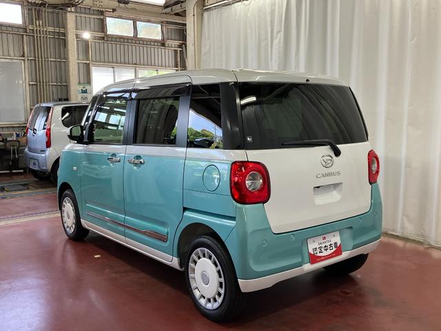 ムーヴキャンバスストライプスＧ下取車　ナビ　ＴＶ　ＥＴＣ　バックカメラ　ドライブレコーダー　両側電動スライドドア　ブルートゥース　衝突被害軽減システム　アイドリングストップ　電動格納式ドアミラー　シートヒーター　ＬＥＤヘッドランプ（長崎県）の中古車