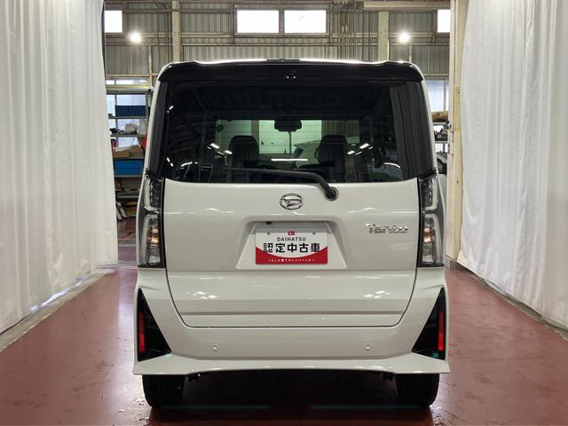 タントカスタムＸ届出済未使用車　元展示車　スマートキー　プッシュスタート　アイドリングストップ　両側電動スライドドア　衝突被害軽減システム　オートマチックハイビーム　電動格納式ドアミラー　車線逸脱警報　シートヒーター（長崎県）の中古車
