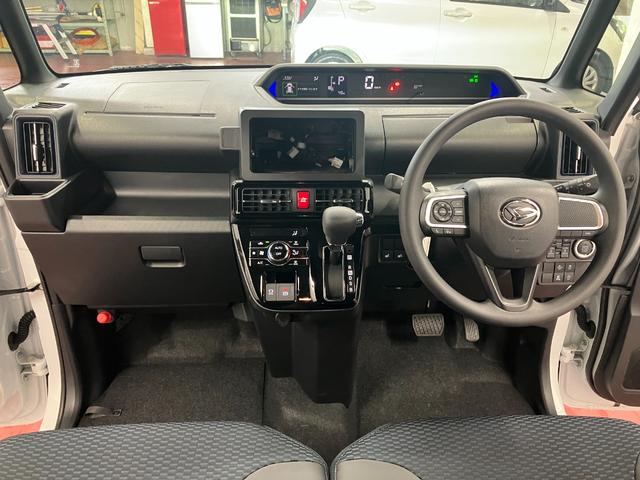 タントカスタムＸ届出済未使用車　元展示車　スマートキー　プッシュスタート　アイドリングストップ　両側電動スライドドア　衝突被害軽減システム　オートマチックハイビーム　電動格納式ドアミラー　車線逸脱警報　シートヒーター（長崎県）の中古車