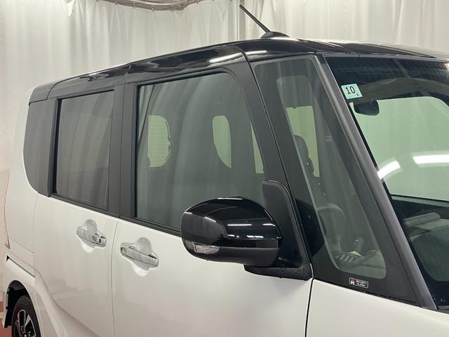 タントカスタムＸ届出済未使用車　元展示車　スマートキー　プッシュスタート　アイドリングストップ　両側電動スライドドア　衝突被害軽減システム　オートマチックハイビーム　電動格納式ドアミラー　車線逸脱警報　シートヒーター（長崎県）の中古車