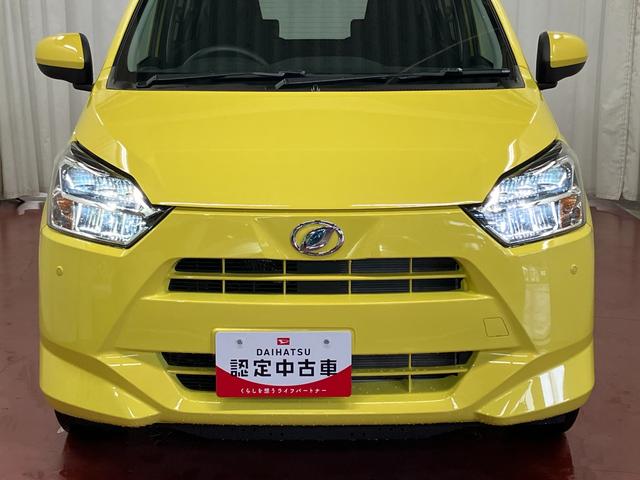 ミライースＸ　ＳＡIII届出済未使用車　元展示車　衝突被害軽減システム　電動格納式ドアミラー　アイドリングストップ　運転席エアバッグ　助手席エアバッグ　ＬＥＤヘッドランプ　オートマチックハイビーム　キーレス　オートライト（長崎県）の中古車