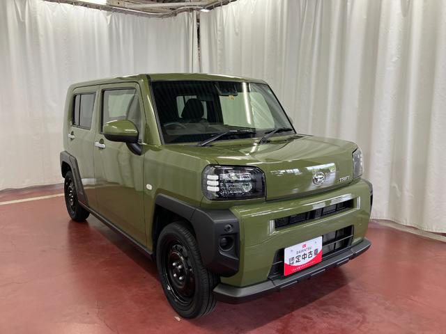 タフトＸ１オーナー　衝突被害軽減システム　電動格納式ドアミラー　オートマチックハイビーム　車線逸脱　記録簿　アイドリングストップ　サンルーフ　スマートキ−　ＬＥＤヘッドランプ　オートライト　衝突安全ボディ（長崎県）の中古車