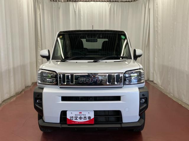タフトＧターボ下取車　ナビ　ＴＶ　衝突被害軽減システム　オートライト　電動格納式ドアミラー　アイドリングストップ　ブルートゥース　シートヒーター　オートマチックハイビーム　ＥＴＣ　ＬＥＤヘッドランプ　スマ−トキ−（長崎県）の中古車