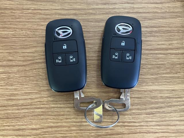 ムーヴキャンバスセオリーＧターボ元試乗車　アダプティブクルーズコントロール　シートヒーター　電動格納式ドアミラー　両側電動スライドドア　車線逸脱警報　盗難防止システム　ＬＥＤヘッドランプ　オートマチックハイビーム　スマートキー（長崎県）の中古車