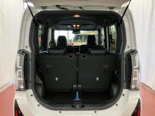 タントカスタムＸ届出済未使用車　元展示車　１オーナー　スマートキー　プッシュスタート　アイドリングストップ　両側電動スライドドア　衝突被害軽減システム　禁煙　ＬＥＤヘッドランプ　車線逸脱警報　シートヒーター　記録簿（長崎県）の中古車