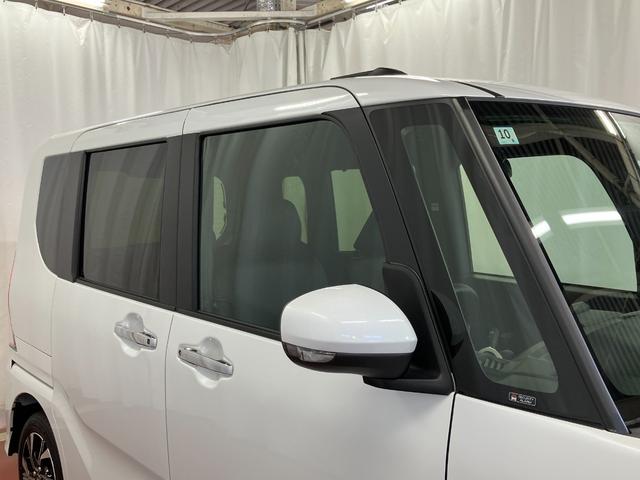 タントカスタムＸ届出済未使用車　元展示車　１オーナー　スマートキー　プッシュスタート　アイドリングストップ　両側電動スライドドア　衝突被害軽減システム　禁煙　ＬＥＤヘッドランプ　車線逸脱警報　シートヒーター　記録簿（長崎県）の中古車