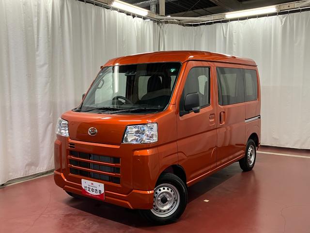 ハイゼットカーゴＤＸ元展示車　１オーナー　禁煙　衝突被害軽減システム　アイドリングストップ　キーレスキー　両側スライドドア　ＥＳＣ　整備記録簿　レーンアシスト　オートライト　運転席エアバッグ　助手席エアバック　ＡＢＳ（長崎県）の中古車