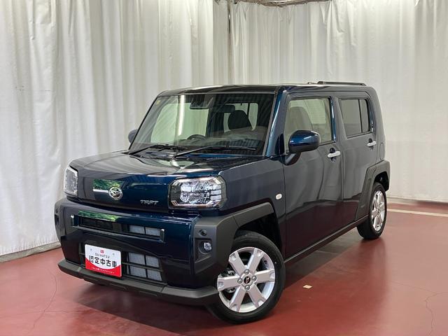 タフトＧ届出済未使用車　元展示車　サンルーフ　シートヒーター　電動格納式ドアミラー　禁煙　アイドリングストップ　レーンキープアシスト　オートマチックハイビーム　盗難防止システム　スマートキー　ＬＥＤランプ（長崎県）の中古車