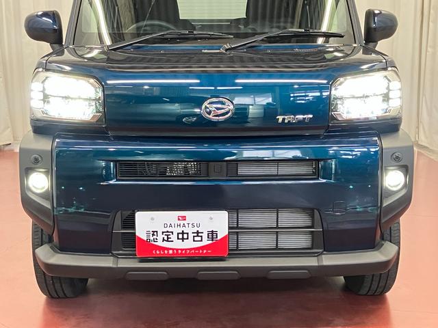 タフトＧ届出済未使用車　元展示車　サンルーフ　シートヒーター　電動格納式ドアミラー　禁煙　アイドリングストップ　レーンキープアシスト　オートマチックハイビーム　盗難防止システム　スマートキー　ＬＥＤランプ（長崎県）の中古車