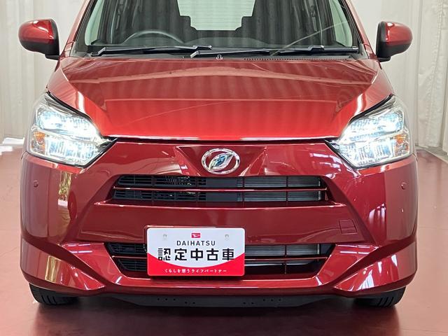 ミライースＸ　ＳＡIII届出済未使用車　元展示車　衝突被害軽減システム　車線逸脱警報　アイドリングストップ　運転席エアバッグ　助手席エアバッグ　ＬＥＤヘッドランプ　オートマチックハイビーム　キーレス　オートライト（長崎県）の中古車