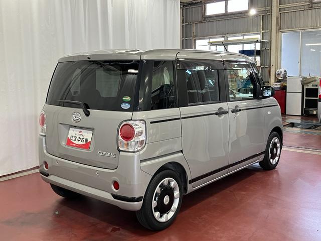 ムーヴキャンバスＸブラックアクセントリミテッド　ＳＡIII下取車　ナビ　ＴＶ　全周囲カメラ　ブルートゥース　セキュリティアラーム　衝突被害軽減システム　電動格納式ドアミラー　両側電動スライドドア　ＥＴＣ　ドラレコ　オートライト　スマートキー　車線逸脱警報（長崎県）の中古車