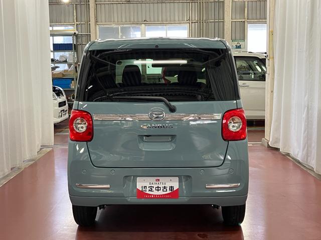 ムーヴキャンバスセオリーＧターボ元試乗車　アダプティブクルーズコントロール　シートヒーター　電動格納式ドアミラー　両側電動スライドドア　車線逸脱警報　ＬＥＤヘッドランプ　オートマチックハイビーム　スマートキー　プッシュスタート（長崎県）の中古車