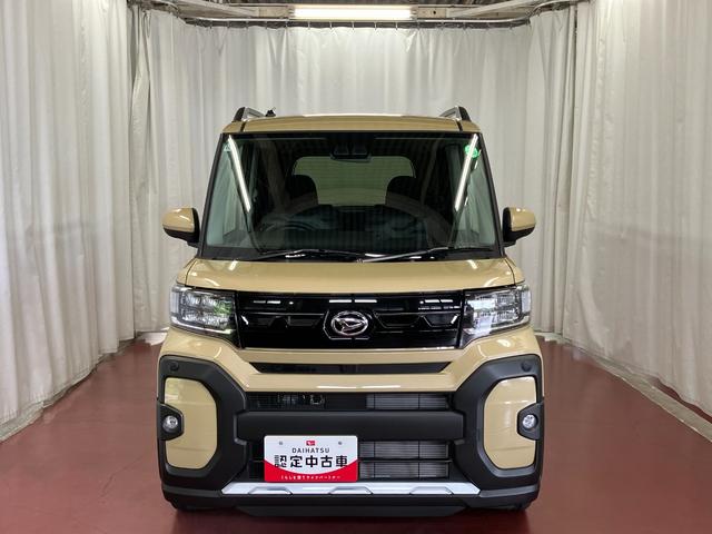 タントファンクロスターボ届出済未使用車　元展示車　シートヒーター　電動格納式ドアミラー　アイドリングストップ　禁煙　ＬＥＤヘッドランプ　スマートキー　車線逸脱警報装置　オートライト　１オーナー　オートマチックハイビーム（長崎県）の中古車