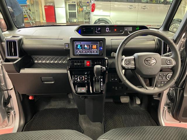 タントカスタムＲＳスタイルセレクション下取車　ターボ　ナビ　ＴＶ　バックカメラ　ドラレコ　アダプティブクルーズコントロール　シートヒーター　ＬＥＤヘッドランプ　アイドリングストップ　スマートキー　電動格納式ドアミラー　ＥＴＣ　ＤＶＤ（長崎県）の中古車