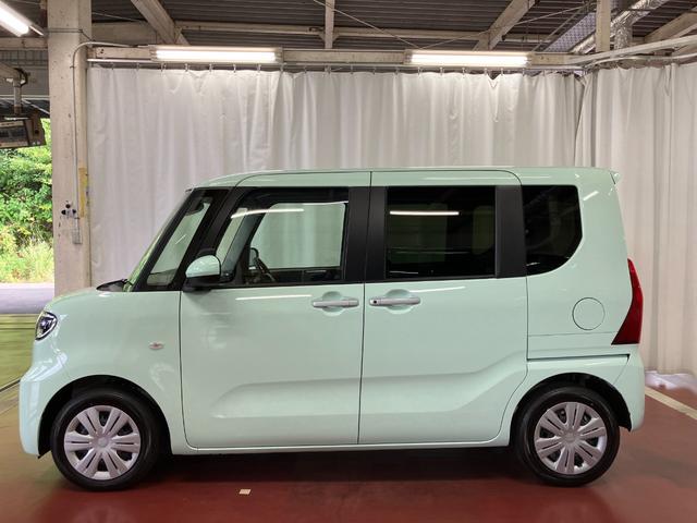 タントＸ届出済未使用車　元展示車　アイドリングストップ　電動格納式ドアミラー　オートマチックハイビーム　衝突被害軽減システム　盗難防止　スマートキー　片側電動両側スライドドア　ＬＥＤヘッドランプ　１オーナー（長崎県）の中古車