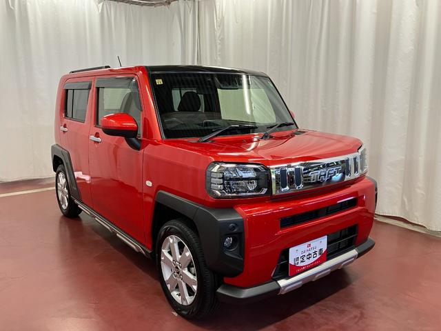 タフトＧ下取車　バックカメラ　メモリーナビ　衝突被害軽減システム　シートヒーター　アイドリングストップ　スマートキー　プッシュスタート　車線逸脱防止　点検記録簿　ドライブレコーダー　ＴＶ　ＥＴＣ　盗難防止（長崎県）の中古車