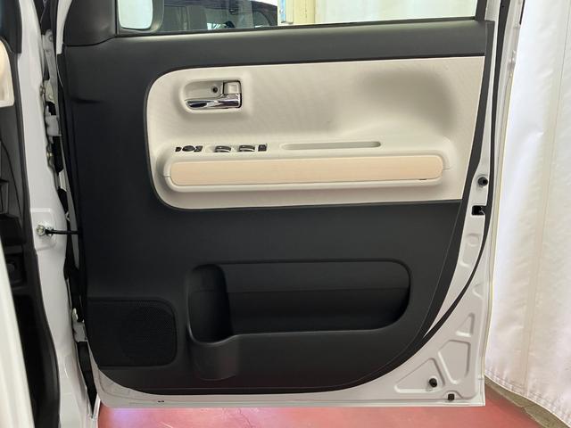 ムーヴキャンバスストライプスＧ元試乗車　アイドリングストップ　セキュリティアラーム　スマートキー　プッシュスタート　シートヒーター　１オーナー　ＬＥＤヘッドランプ　車線逸脱警報　ベンチシート　オートマチックハイビーム　オートライト（長崎県）の中古車