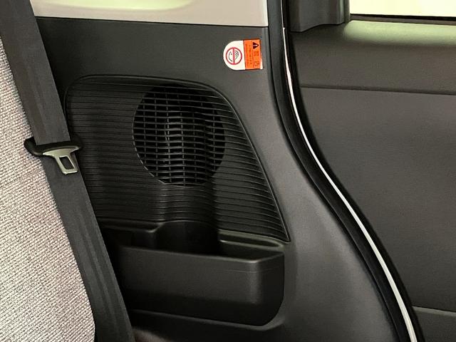 ムーヴキャンバスストライプスＧ元試乗車　アイドリングストップ　セキュリティアラーム　スマートキー　プッシュスタート　シートヒーター　１オーナー　ＬＥＤヘッドランプ　車線逸脱警報　ベンチシート　オートマチックハイビーム　オートライト（長崎県）の中古車